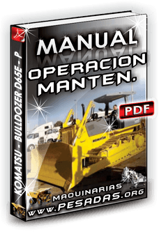 Descargar Manual Operación y Mantenimiento Bulldozer D65E P Komatsu