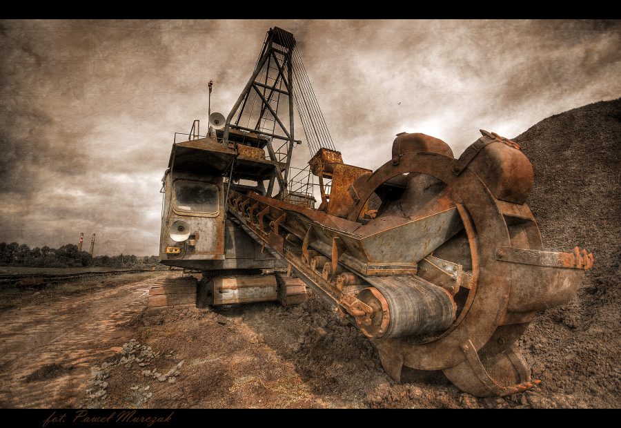 Maquinas de construccion gigantes forestales