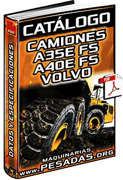 Ver Catálogo de Camiones Articulados A35E FS y A40E FS Volvo