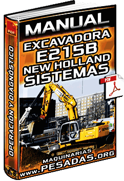 Descargar Manual de Excavadora Hidráulica E215B New Holland