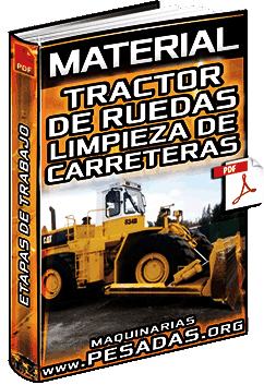 Ver Material de Limpieza de Carreteras con Tractor de Ruedas