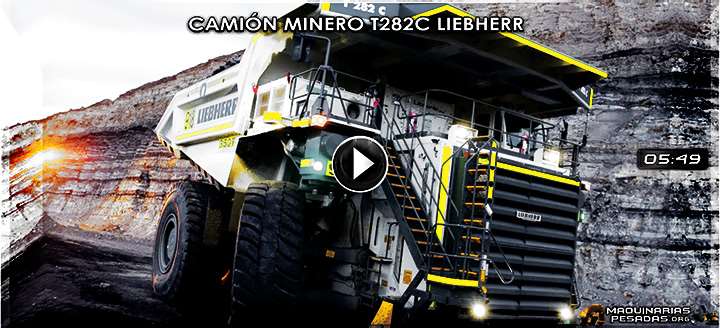 Vídeo de Vídeo Documental del Mega Camión Minero T282C Liebherr