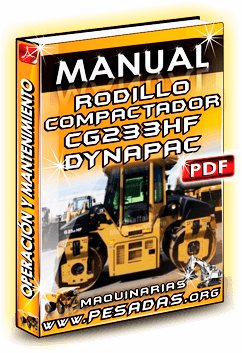 Ver Manual de Rodillo CG233HF Dynapac