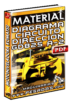 Descargar Material de Circuito de Dirección de Motoniveladora Komatsu