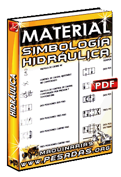 Material Simbología de Hidráulica  Maquinaria Pesada