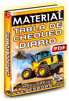 Descargar Material Tabla de Chequeo Cargador Komatsu