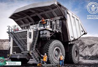 Record Mundial Guinness 2013 del Camion Minero T282C Liebherr