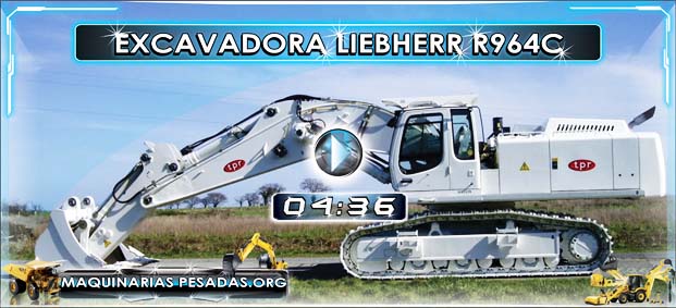 Video de Excavadora Hidráulica Liebherr R964C