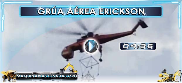 Grúa Aérea Erickson - Helicóptero de Construcción - National Geographic
