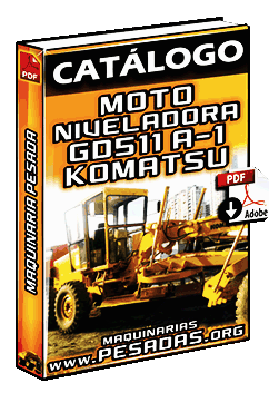 Descargar Catálogo de Motoniveladora GD511 Komatsu