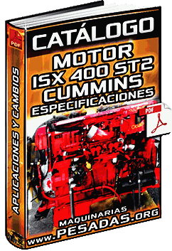 Descargar Catálogo de Motor ISX400 ST2 Cummins