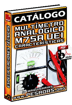 Descargar Catálogo de Multímetro Analógico M75A UEi