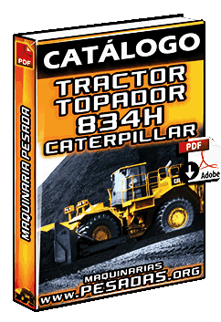 Catálogo de Tractor Topador de Ruedas 834H Caterpillar