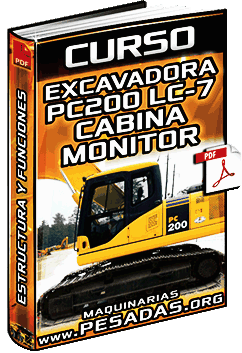 Descargar Curso de Cabina y Monitor de Excavadora PC200 LC7 Komatsu