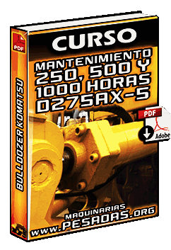 Descargar Curso de Servicio de Mantenimiento de Bulldozer D275AX-5 Komatsu