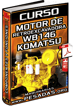 Descargar Curso de Motor de Retroexcavadora WB146-5 Komatsu