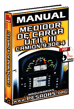 Descargar Manual de Medidor de Carga Útil III Komatsu