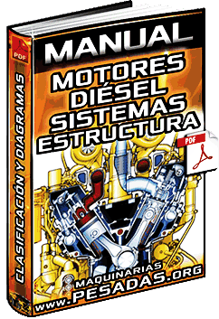 Manual de Motores Diésel - Clasificación, Partes, Estructura, Diagramas y Sistemas