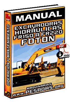 Descargar Manual de Operación de Excavadoras FR150 a FR220 Foton