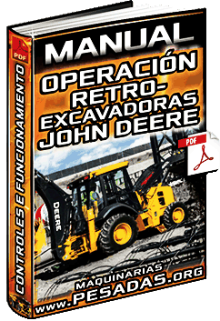 Manual: Operación de Retroexcavadoras John Deere - Controles e Funcionamiento