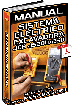 Manual: Sistema Eléctrico de Excavadora JCB JS200-260 - Localización de Fallas y Mantenimiento