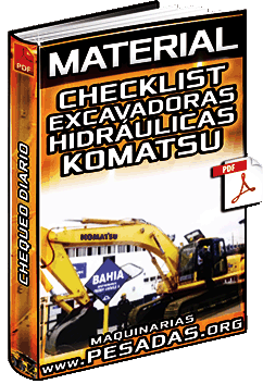 Descargar Material de Chequeo Diario de Excavadoras Hidráulicas Komatsu
