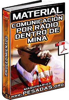 Ver Material de Comunicación por Radio Dentro de Mina