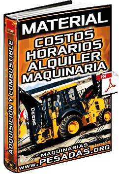 Descargar Costo Horario de Alquiler de Maquinaria Pesada