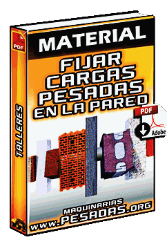 Ver Material de Fijar Cargas Pesadas en una Pared