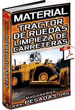 Descargar Material de Limpieza de Carreteras con Tractor de Ruedas