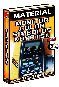 Descargar Material de Monitor y Símbolos Komatsu