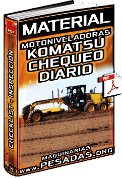 Descargar Material de Motoniveladoras Komatsu