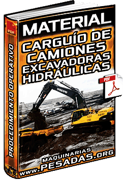 Ver Material de Carguío de Camiones Volquete con Excavadoras Hidráulicas