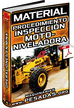 Descargar Material de Procedimiento Operativo de Inspección de la Motoniveladora