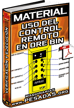 Ver Material de Uso del Control Remoto en el Ore Bin