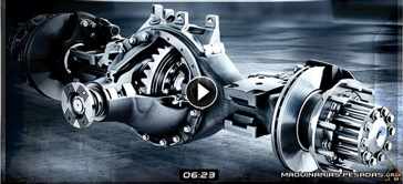 Vídeo: Mecanismo Diferencial del Camión Mercedes-Benz Actros - Funcionamiento