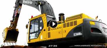 Vídeo de Operación de Excavadora EC360B LC Volvo - Inspección, Cabina y Controles