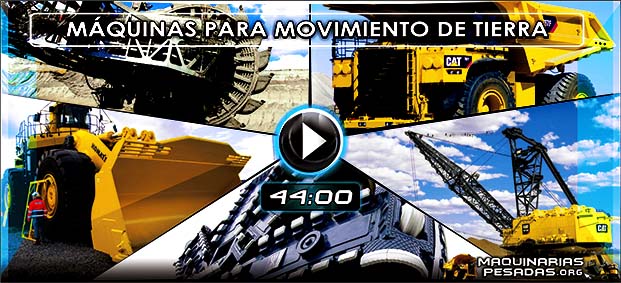 Video de Máquinas Gigantes de Movimiento de Tierras