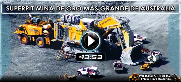 Video de Operación en la Mina de Oro SuperPit