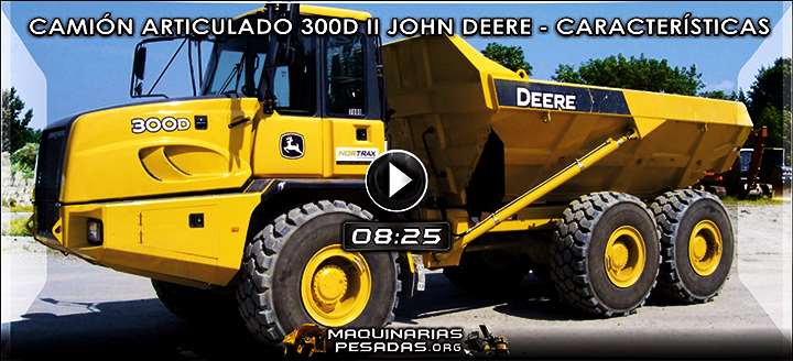 Video de Camión Articulado 300D II John Deere