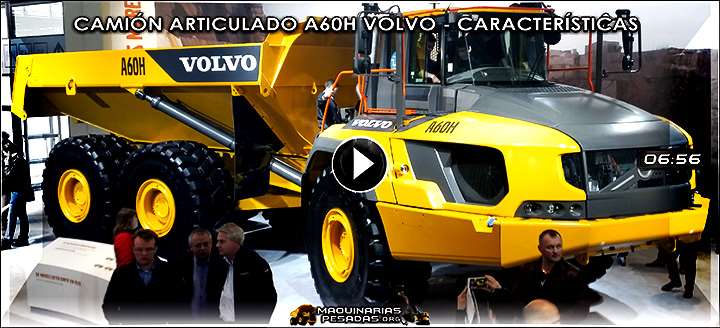 Video de Camión Articulado A60H Volvo