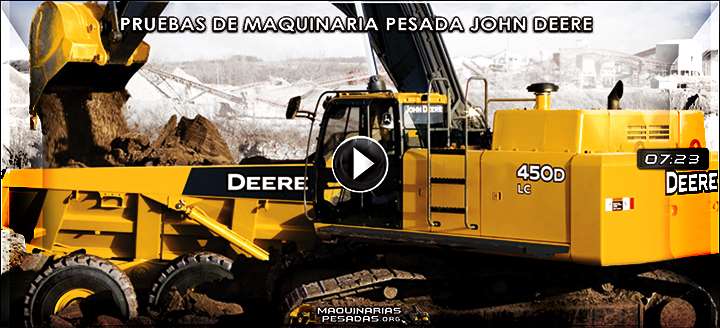 Video de Demostraciones de Maquinaria Pesada John Deere