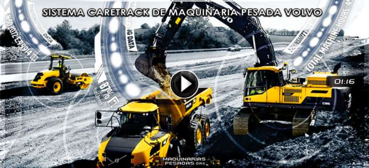 Vídeo de Sistema CareTrack de Maquinaria Volvo