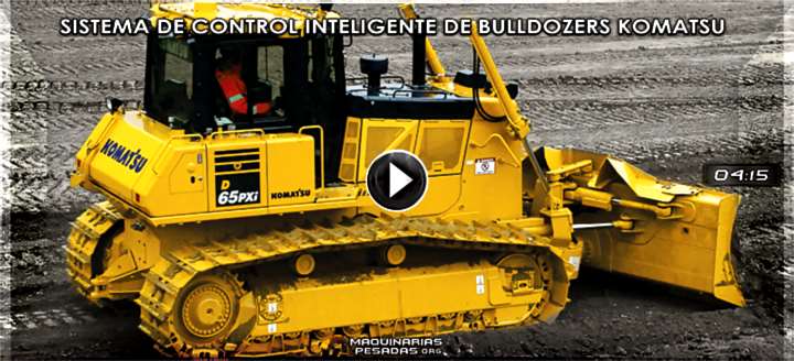 Vídeo de Sistema de Control Inteligente de Bulldozers Komatsu
