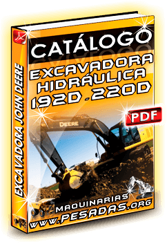 Catálogo Excavadora Hidráulica 190D y 220D John Deere