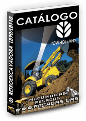 Catálogo de una Retroexcavadora LB90 / LB110 New Holland