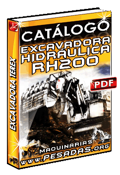 Catálogo de Excavadora Hidráulica Minera RH200 Terex O&K
