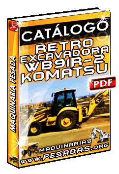 Catálogo de Retroexcavadora Rígida WB91R-2 Komatsu