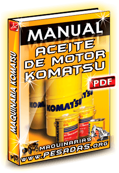 Manual de Aceite para el Motor de Maquinaria Pesada Komatsu