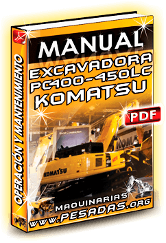 Manual de Operación y Mantenimiento Excavadoras PC400-7 / PC450 LC-7 Komatsu